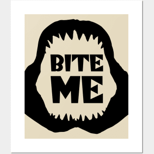 Bite Me - Shark Posters and Art